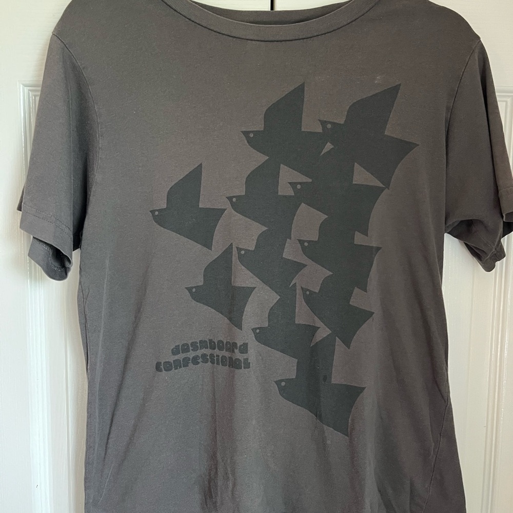 Dashboard Confession Concert Merch Graphic T-Shirt with Bird Design